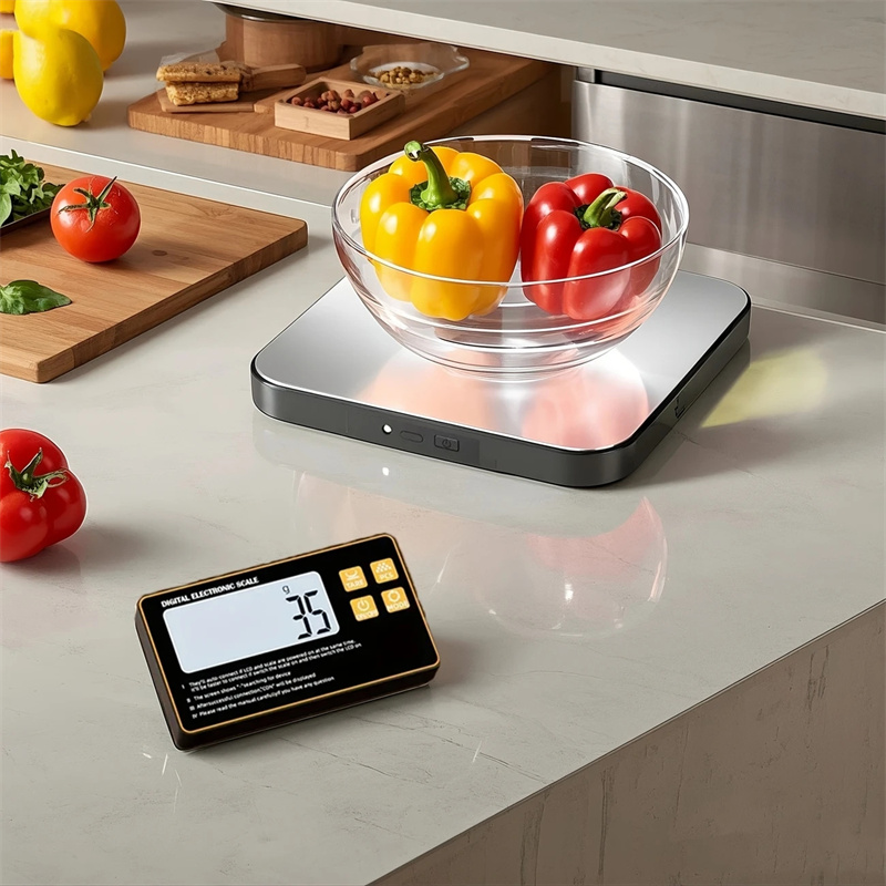 Meal Prep Chef - Báscula de cocina inalámbrica con pantalla
