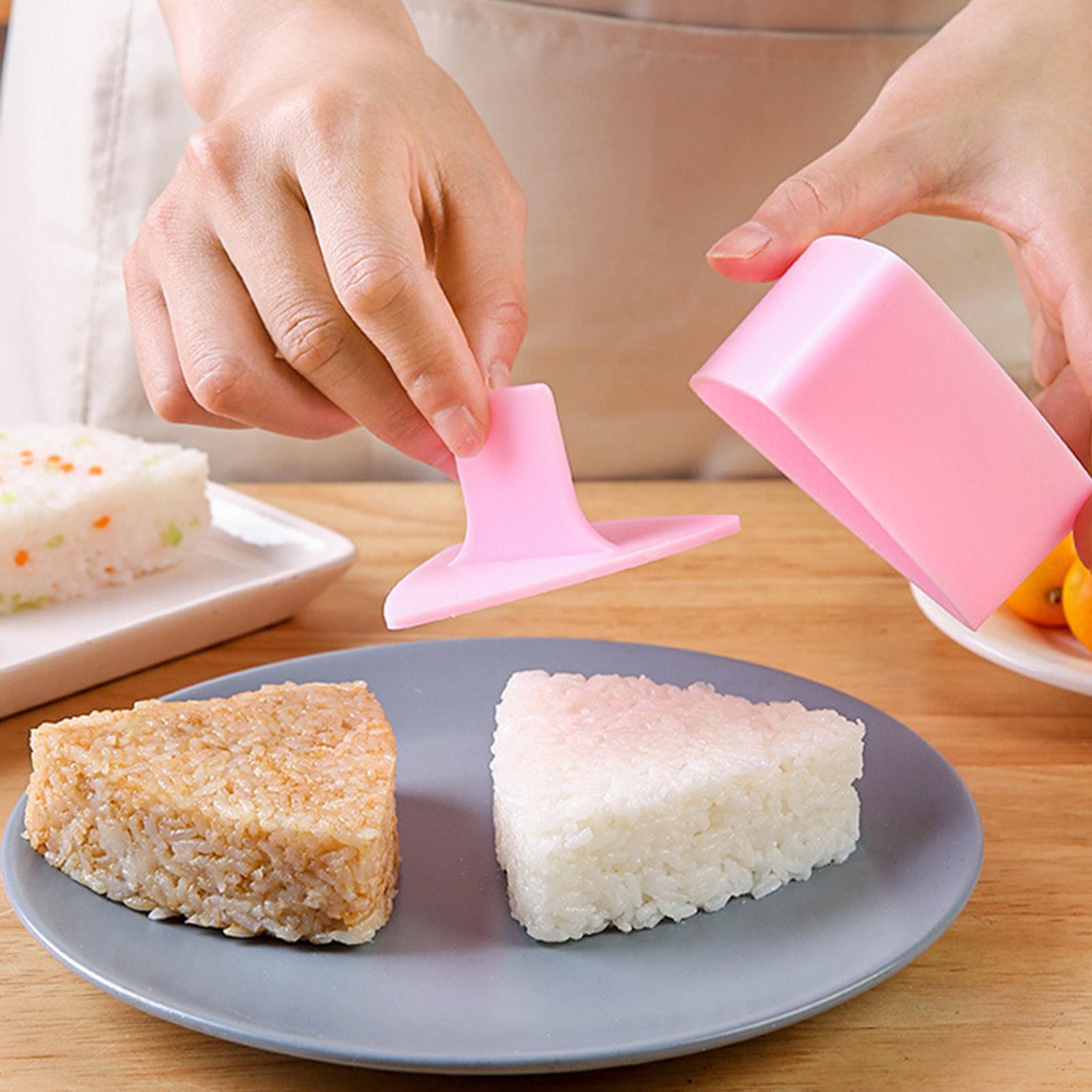 Rice Ball Mold - Molde Triangular para Sushi, Prensa para