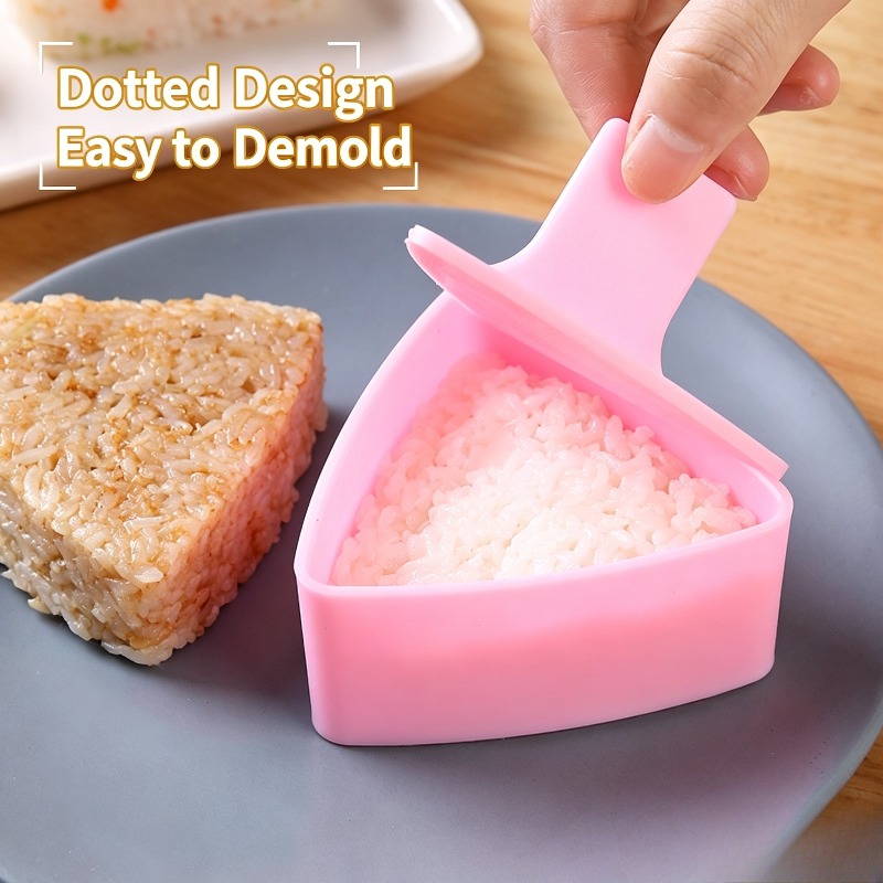 Rice Ball Mold - Molde Triangular para Onigiri, Herramienta para