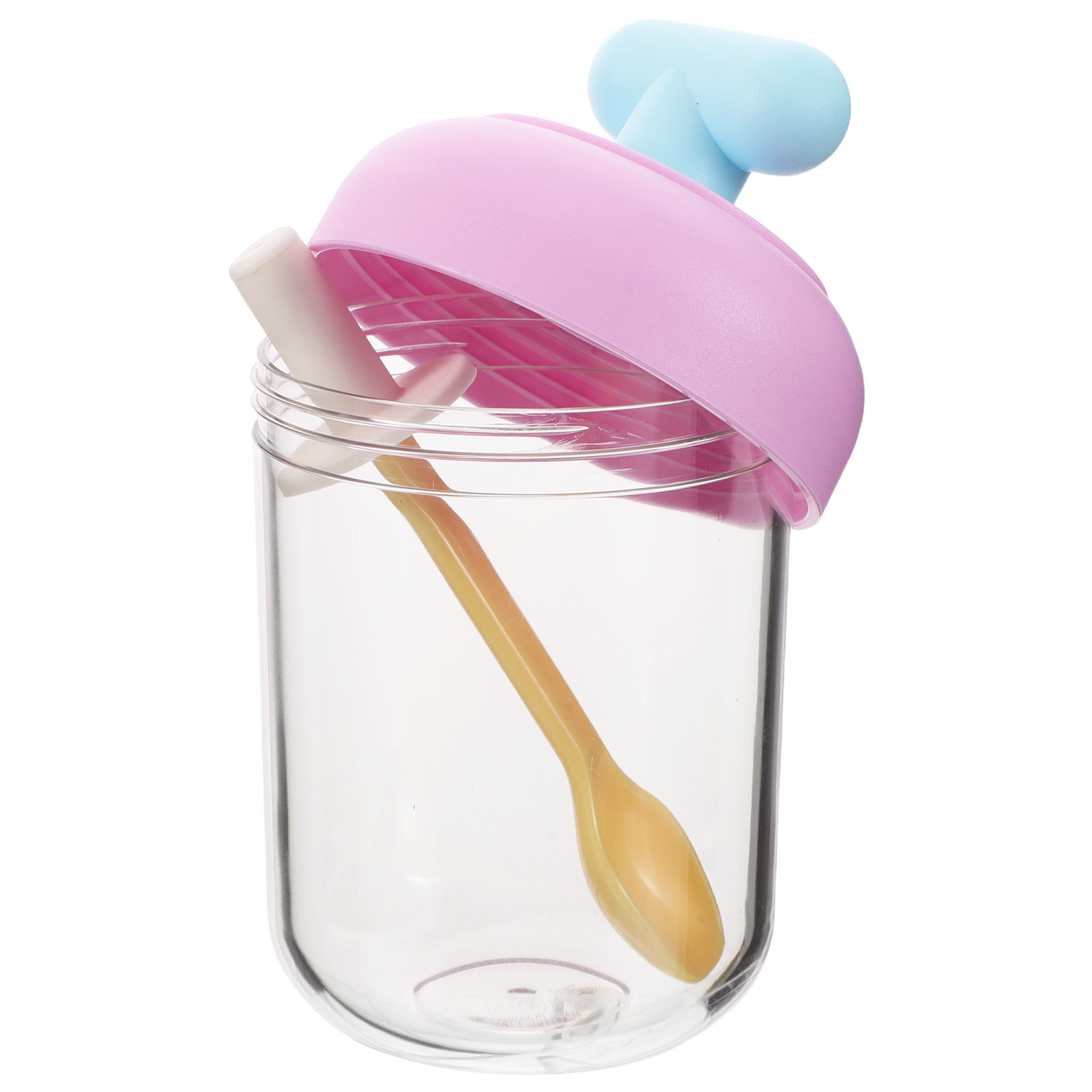 Meal Prep Jar Salad - Tazón Portátil de Doble Capa para