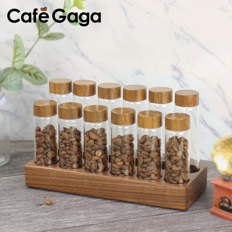 Glass Container Set - Contenedor de almacenamiento de granos de