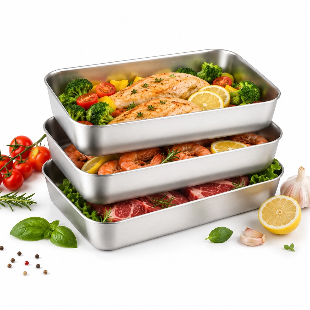 Meal Prep Kit - 3 piezas de recipientes de almacenamiento