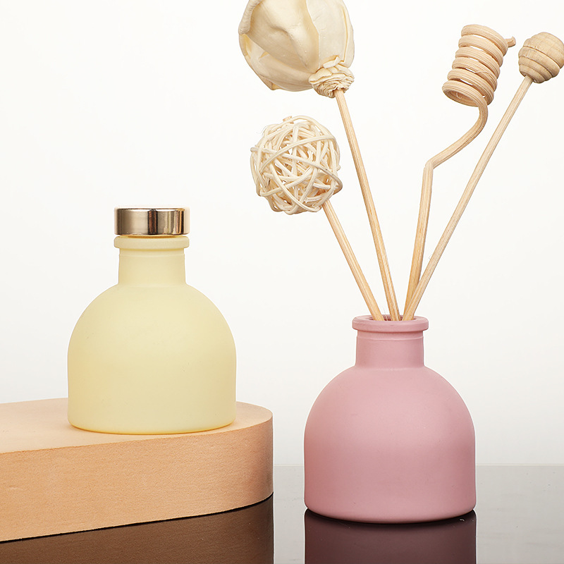 Glass Container Set - Botellas difusoras de aromaterapia vacías, color