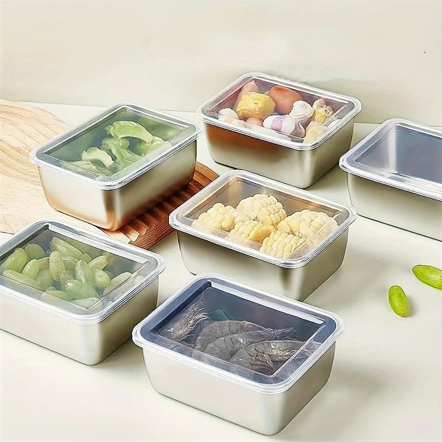 Stainless Bento Box - Caja de almacenamiento de alimentos de