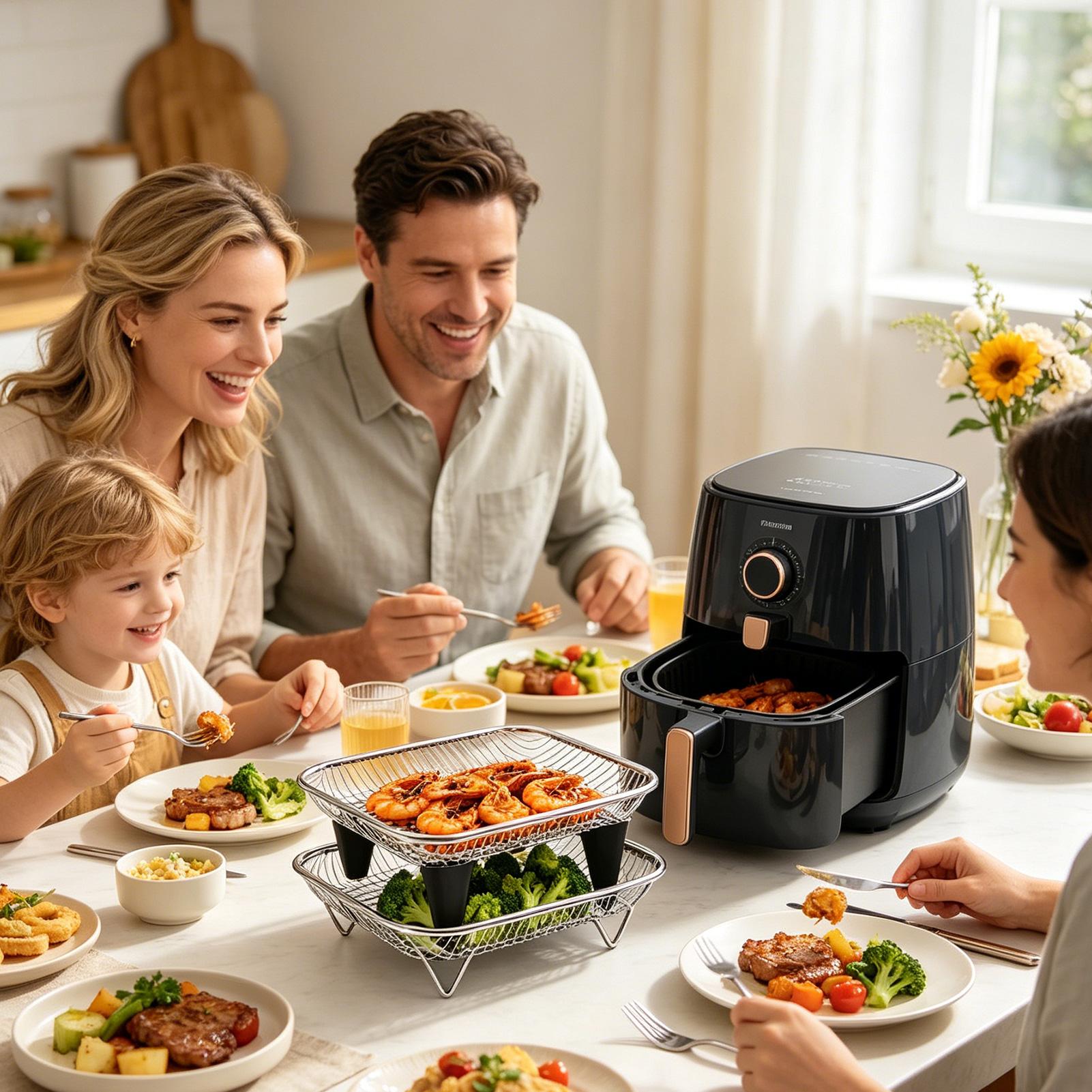 Cesta para freidora de aire de - Meal Prep Chef reseña y precio