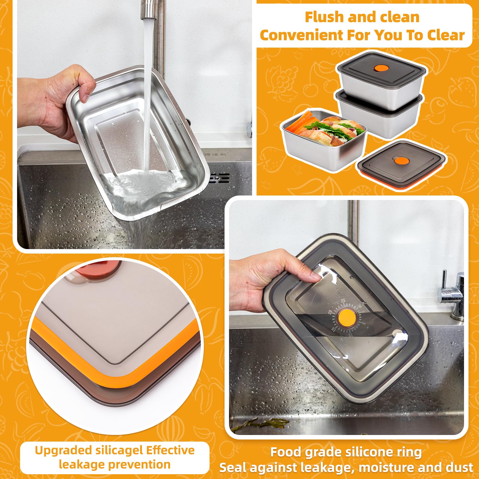 Fiambrera de Camping de acero  - Stainless Bento Box reseña y precio