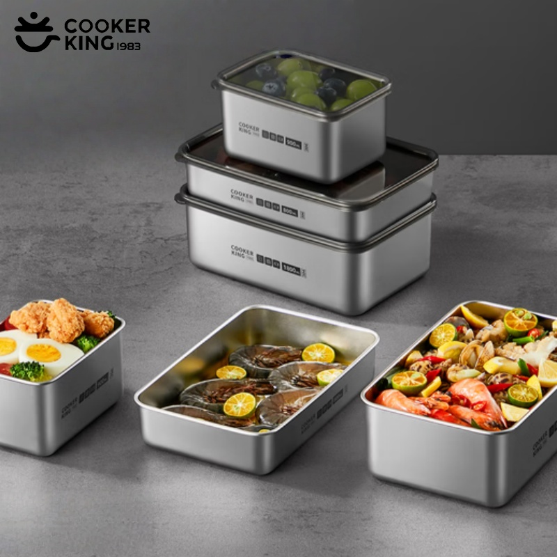 COOKER KING Caja de conservaci - Stainless Bento Box reseña y precio