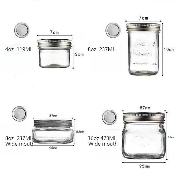 1 Frasco de Vidrio con Tapa, F - Meal Prep Jar Salad reseña y precio