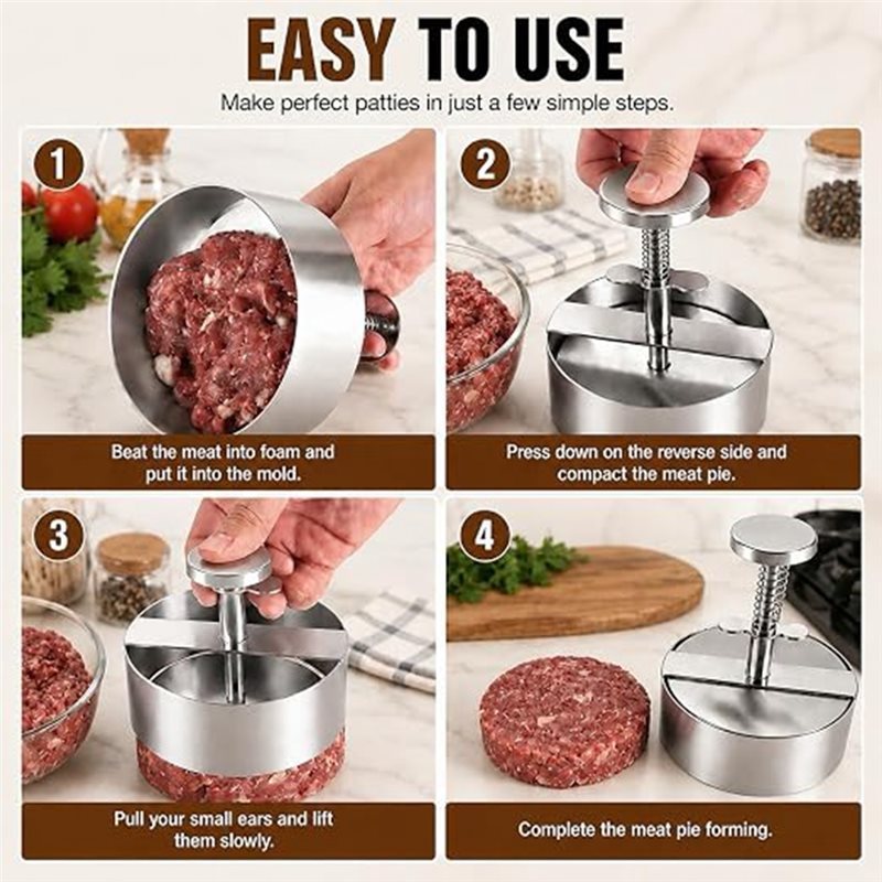 Prensa Manual Redonda Antiadhe - Rice Ball Mold reseña y precio