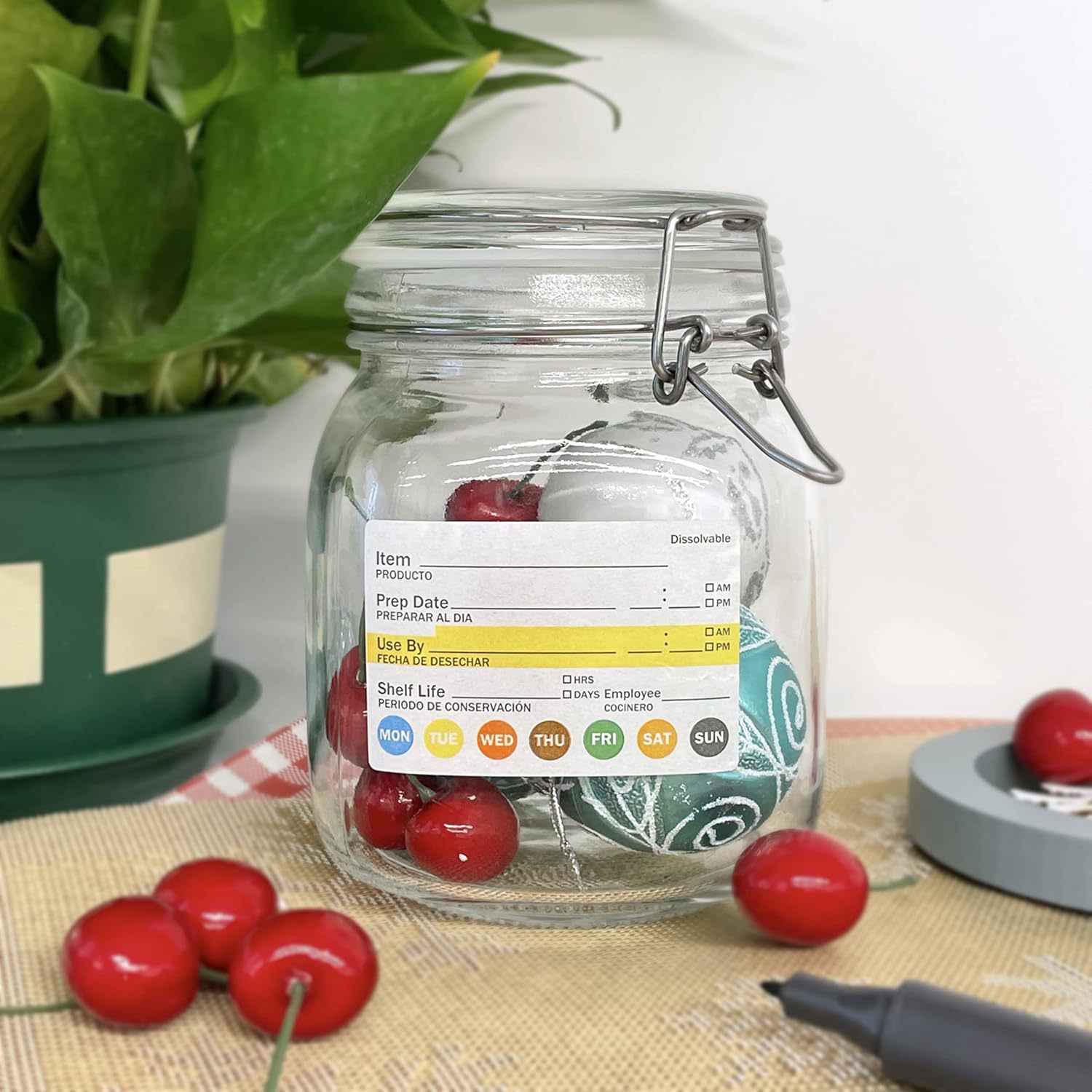 Etiquetas de Fecha para Alimen - Meal Prep Chef reseña y precio