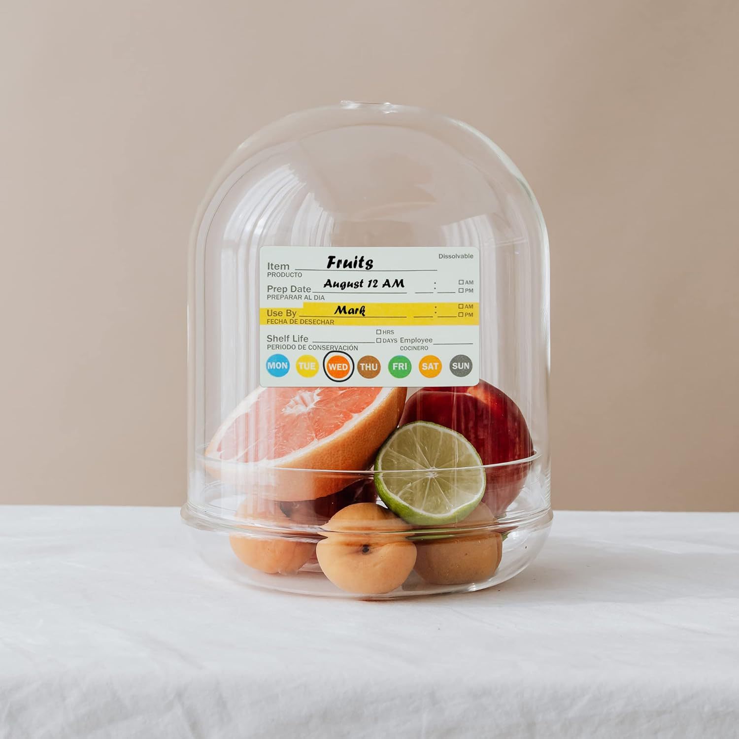 Etiquetas de Fecha para Alimen - Meal Prep Chef reseña y precio