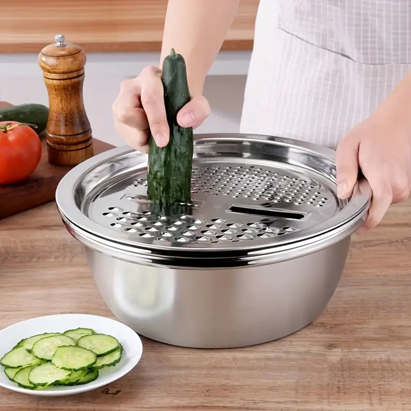 Juego de 3 Coladores de Cocina - Meal Prep Chef reseña y precio