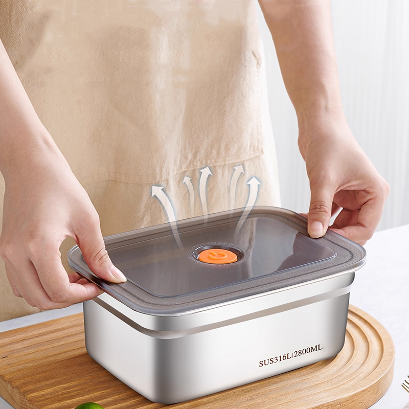 Caja de conservación de alimen - Stainless Bento Box reseña y precio