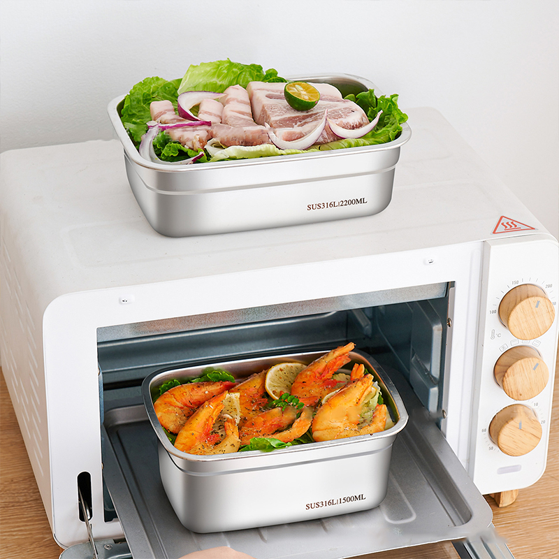 Caja de conservación de alimen - Stainless Bento Box reseña y precio