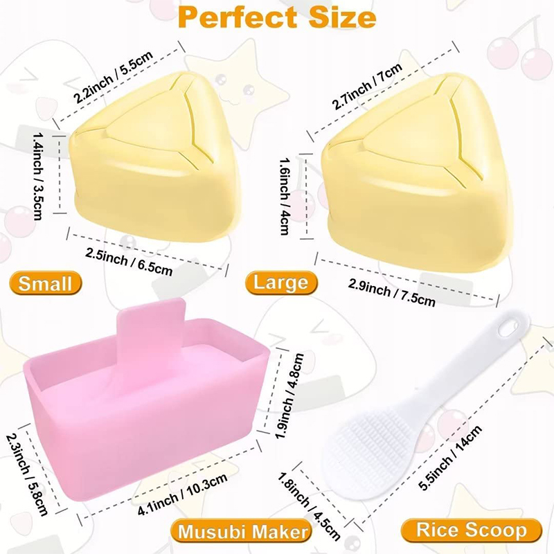 LMETJMA Paquete de molde de ar - Rice Ball Mold reseña y precio