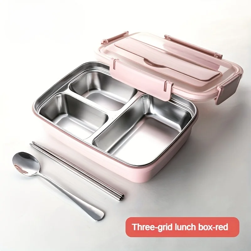 Contenedor Bento Fácil de Limp - Stainless Bento Box reseña y precio