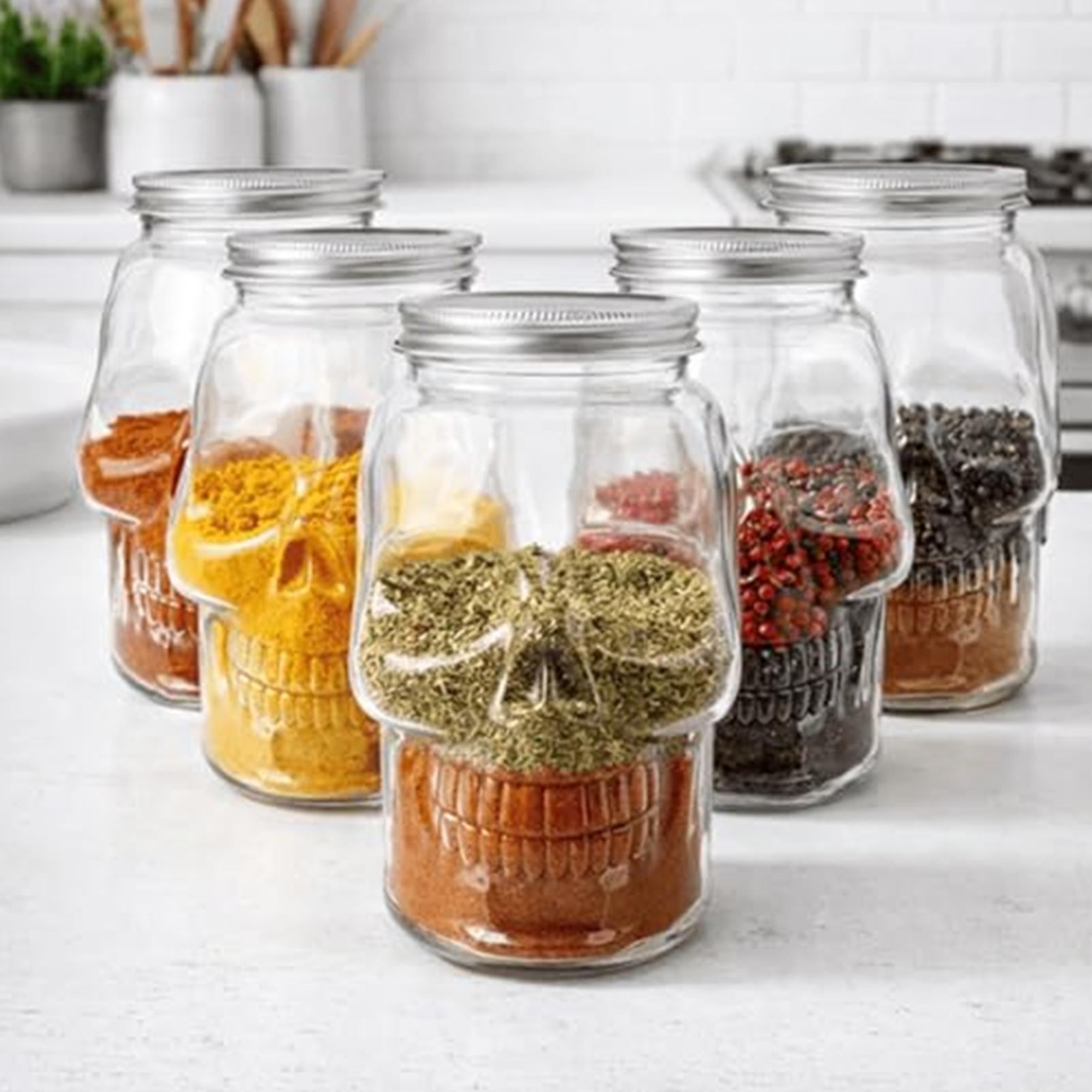 Frascos transparentes con form - Meal Prep Jar Salad reseña y precio