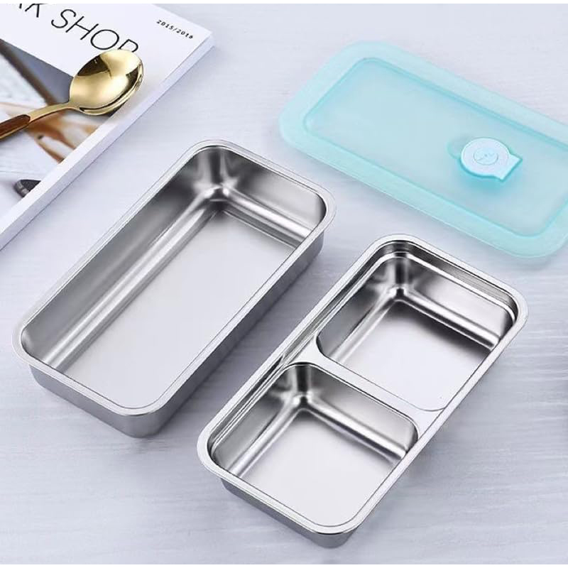 Caja portátil de acero inoxida - Stainless Bento Box reseña y precio
