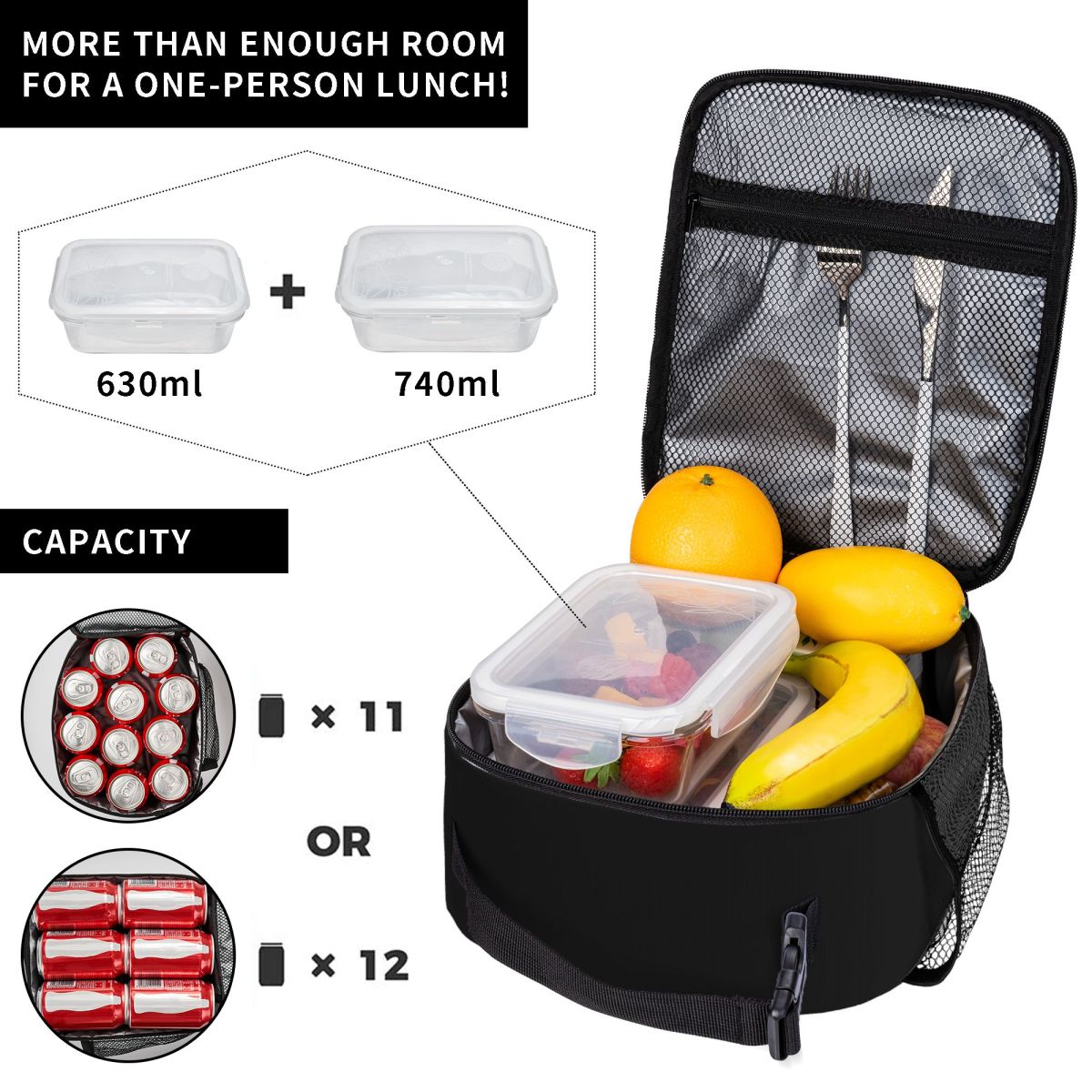 Bolsa de Almuerzo para Estudia - Meal Prep Pasta reseña y precio