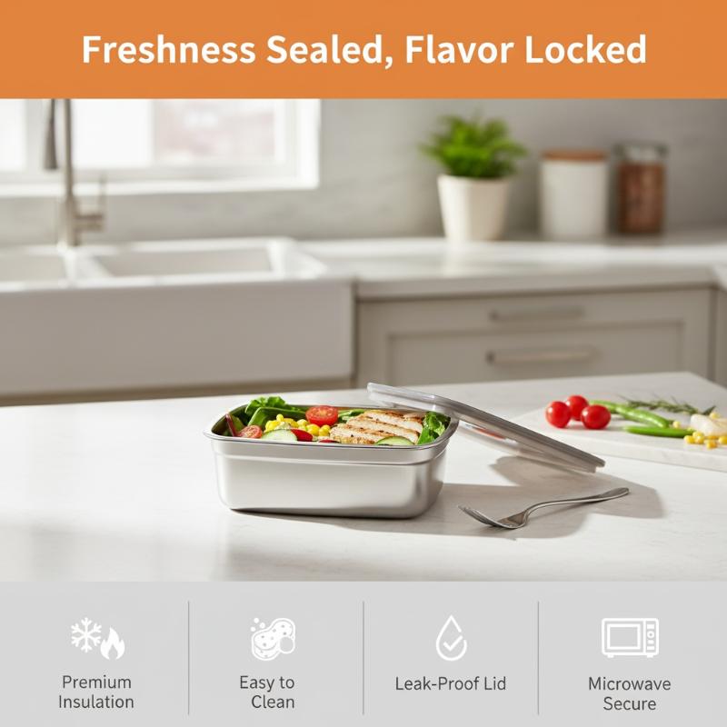 Lonchera de Acero Inoxidable p - Stainless Bento Box reseña y precio