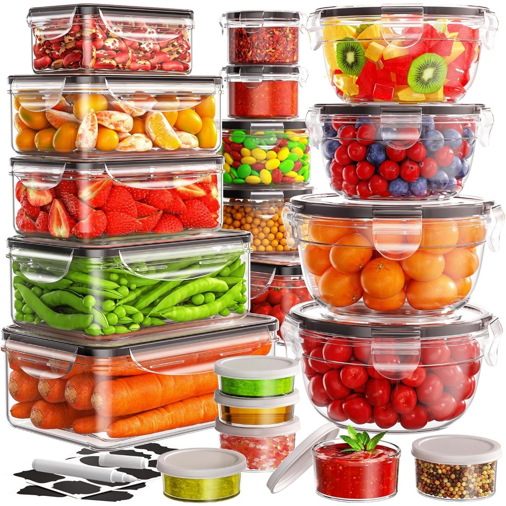40 Recipientes para Almacenami - Meal Prep Chef reseña y precio