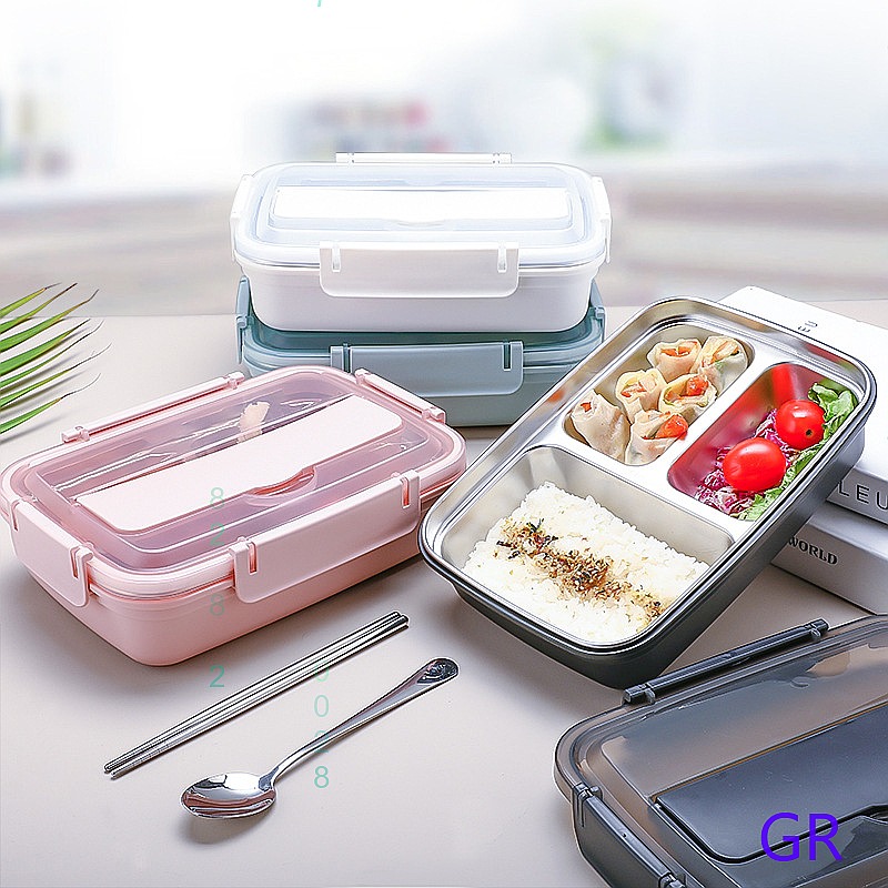 Lonchera Bento Portátil para E - Stainless Bento Box reseña y precio