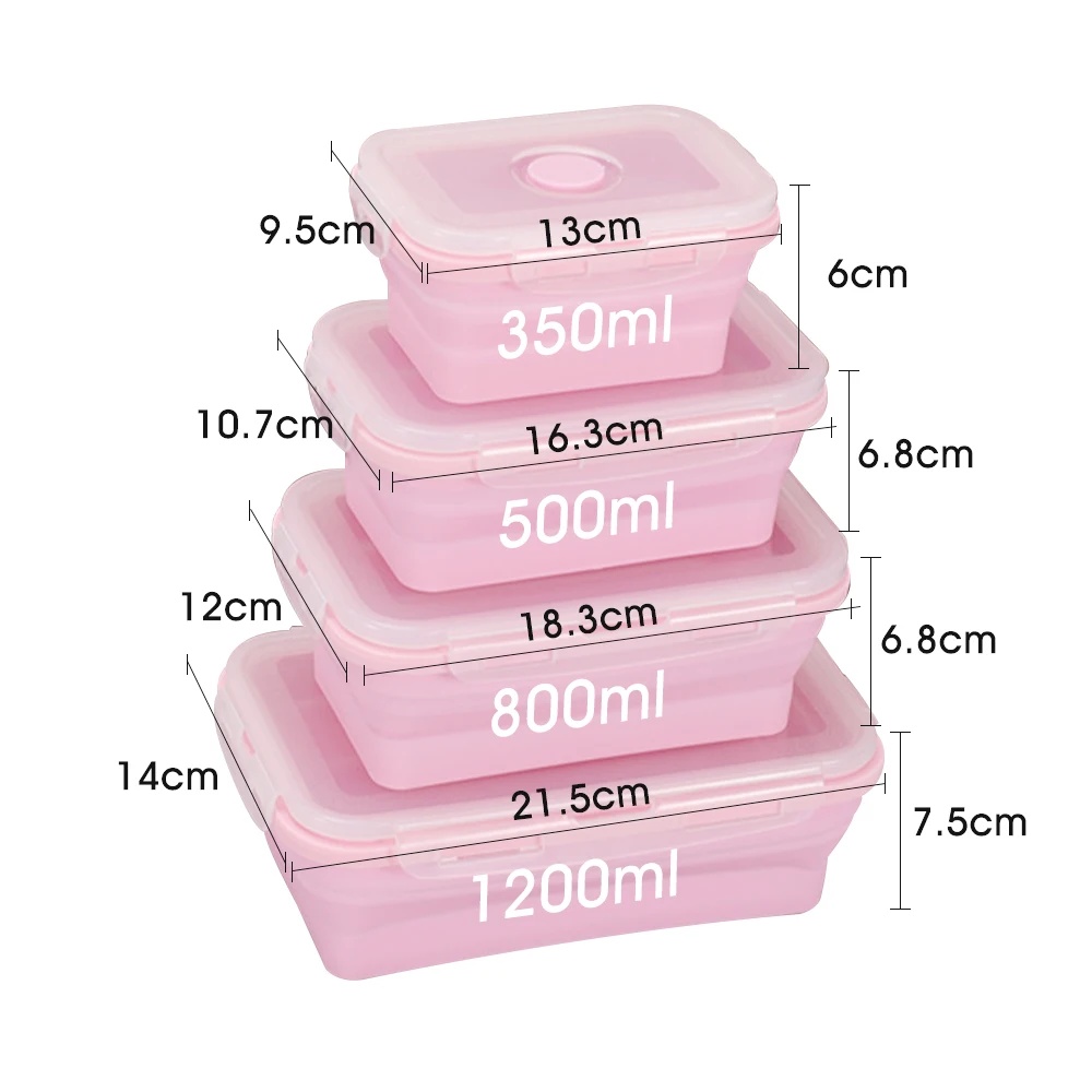 Contenedores plegables para al - Meal Prep Kit reseña y precio
