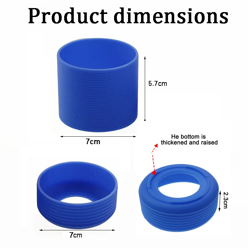 Juego de fundas de taza de sil - Glass Container Set reseña y precio