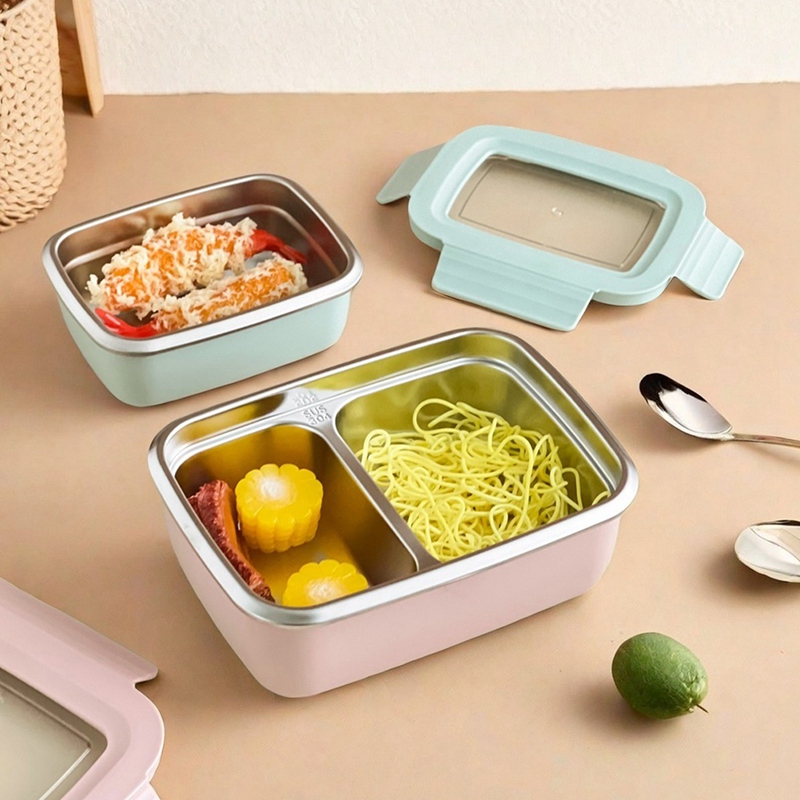 Lonchera Bento Dividida de Ace - Stainless Bento Box reseña y precio