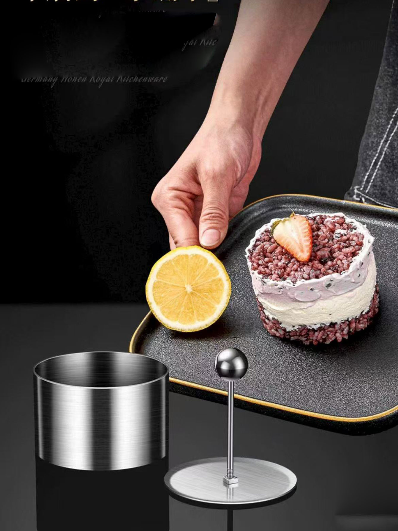 304 Acero inoxidable púrpura a - Rice Ball Mold reseña y precio