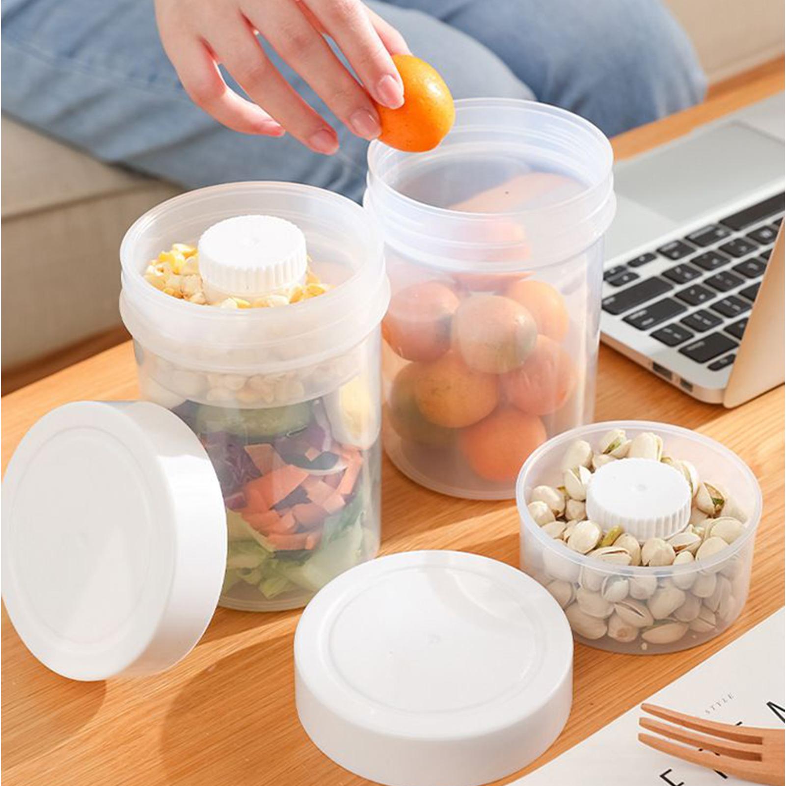 Frascos para ensalada con tapa - Meal Prep Jar Salad reseña y precio