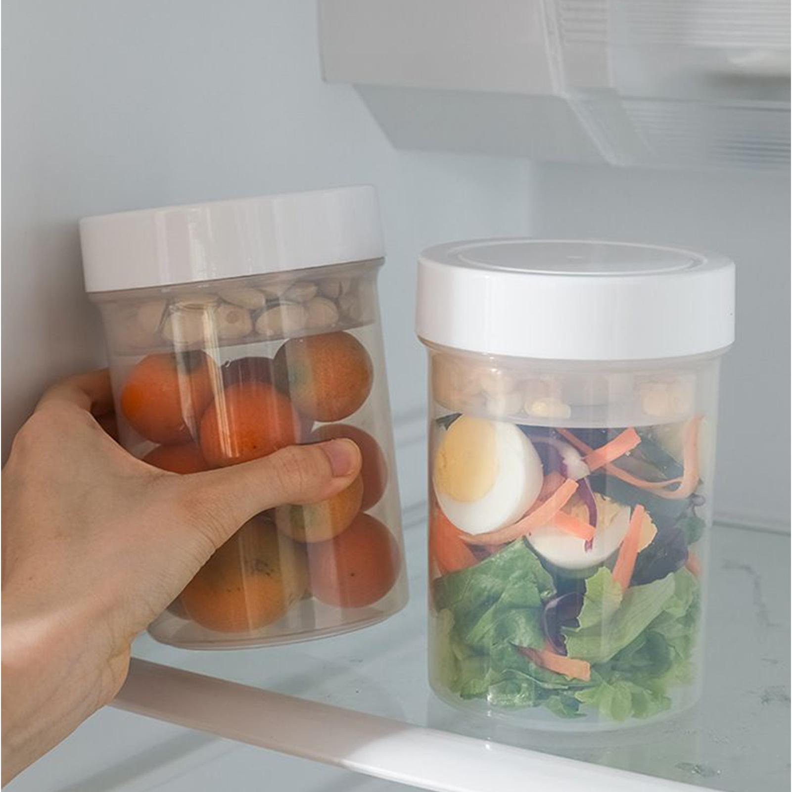 Frascos para ensalada con tapa - Meal Prep Jar Salad reseña y precio